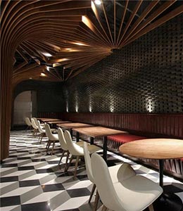 酒吧特色餐廳桌椅裝修效果圖