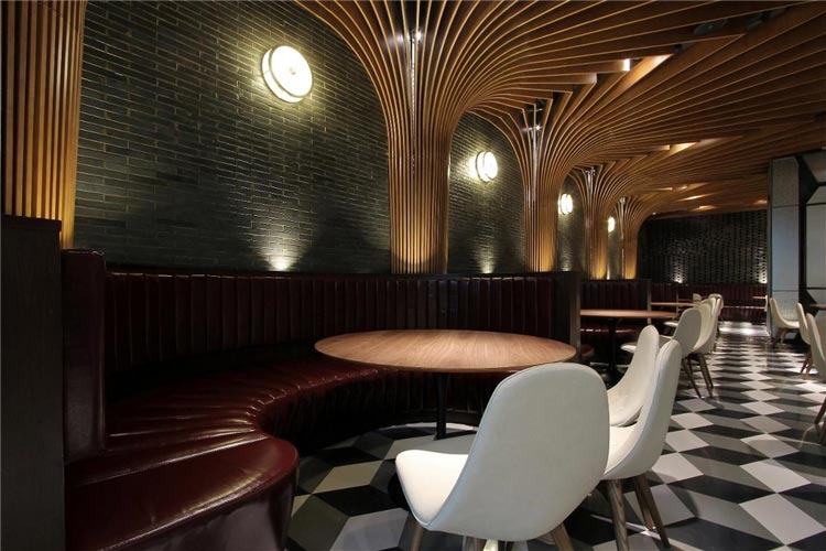 酒吧特色餐廳桌椅裝修效果圖