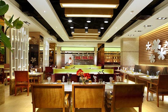 松崗LONFEN西餐廳桌椅裝修效果圖