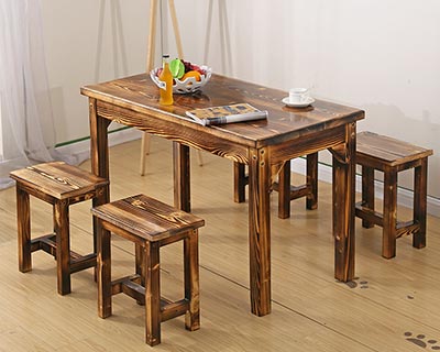 分體快餐桌椅_型號SB009