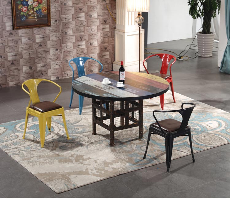 木質火鍋餐廳桌椅裝修效果圖