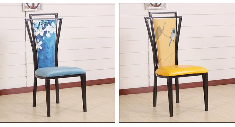 新中式時尚火鍋餐椅圖片