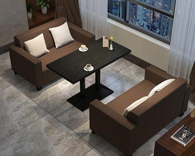 快餐卡座沙發_型號CT026