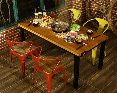 火鍋燒烤一體桌_型號HP017