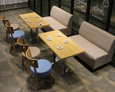 咖啡廳卡座沙發_型號CT022