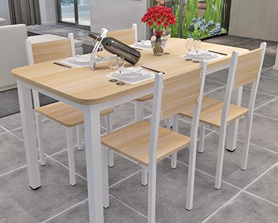 四人位快餐桌椅_型號SB010