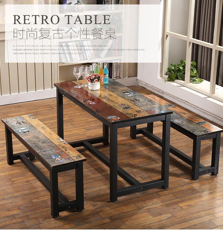 快餐店桌椅設(shè)計(jì)效果圖