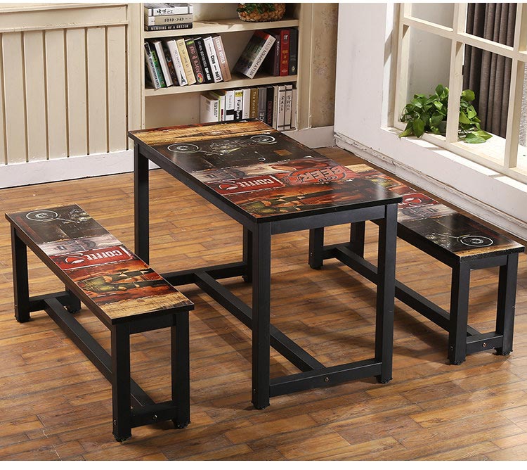 快餐店桌椅裝修效果圖