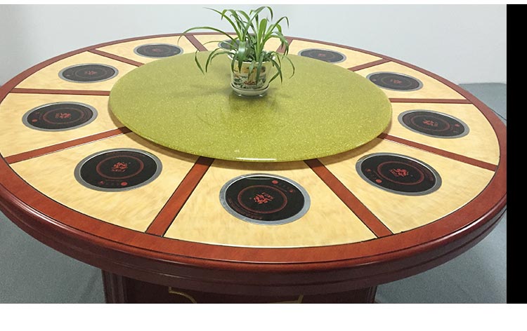 高檔火鍋餐桌實拍圖片