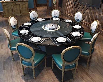 韓式火鍋桌椅_型號HP014