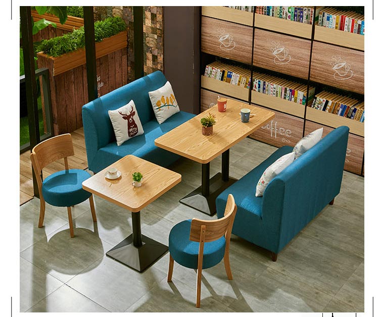 休閑卡座沙發(fā)效果圖