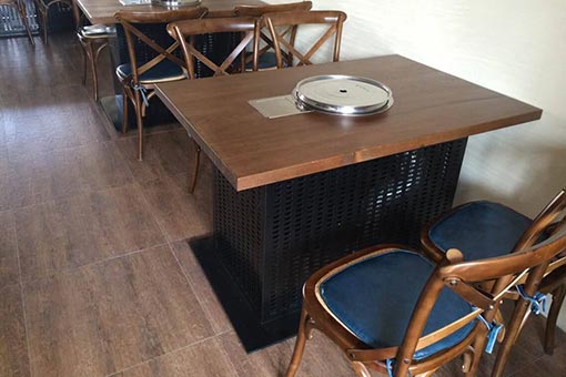 電磁爐火鍋桌圖片