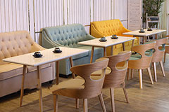 西餐廳卡座沙發(fā)